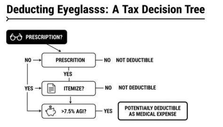 Are eyeglasses tax deductible?