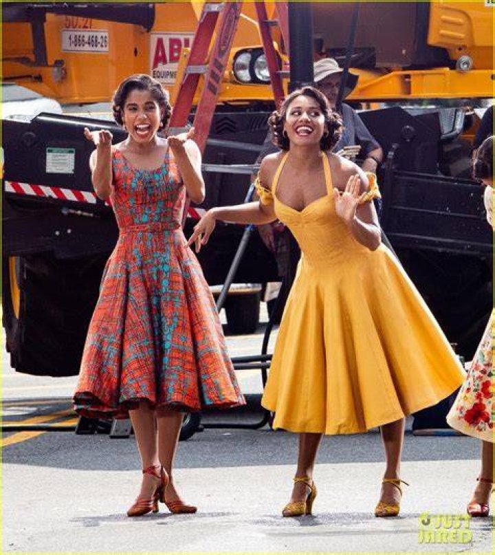 Ariana DeBose and David Alvarez from West Side Story 2020