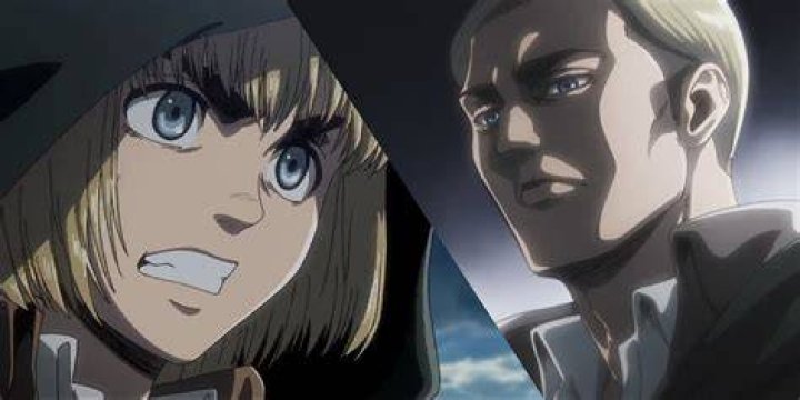 Armin and Erwin in Attack on Titan