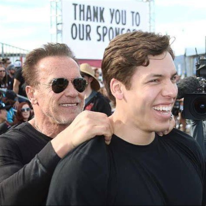 Arnold Schwarzenegger’s Son From Extra-Marital Affair, Joseph Baena, Makes a
Heartwarming Appearance With His Mother