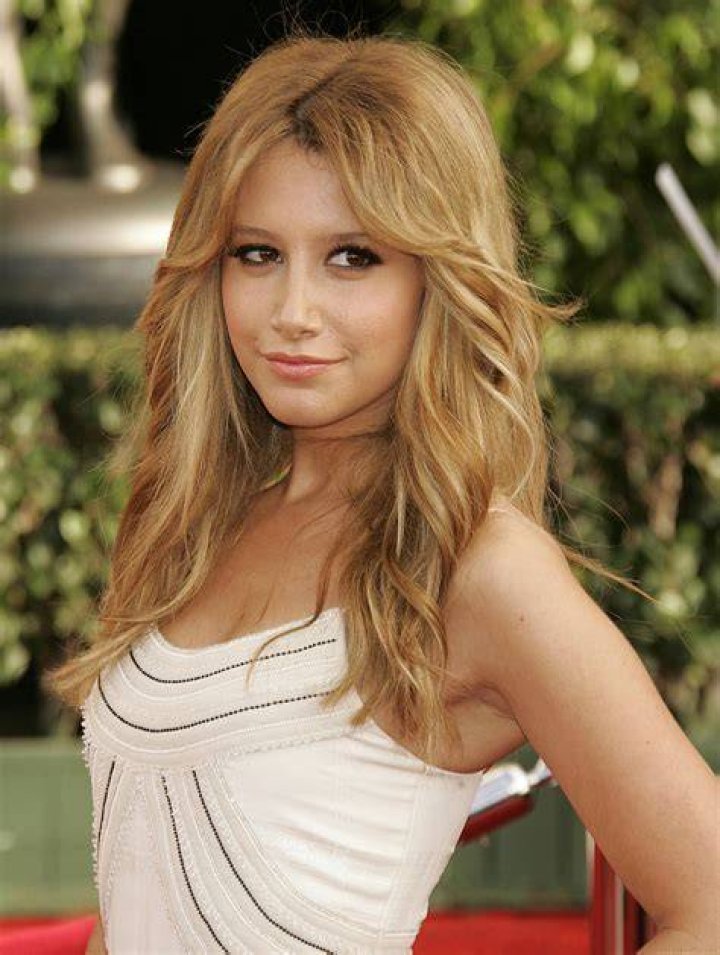 Ashley Tisdale smiling
