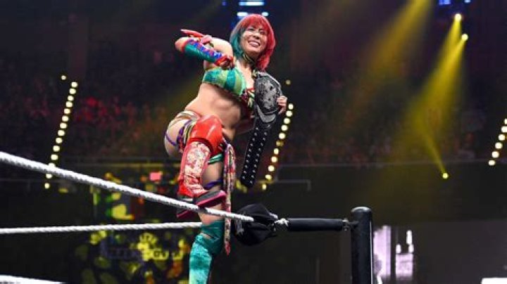 Asuka as WWE Raw Womens Champion