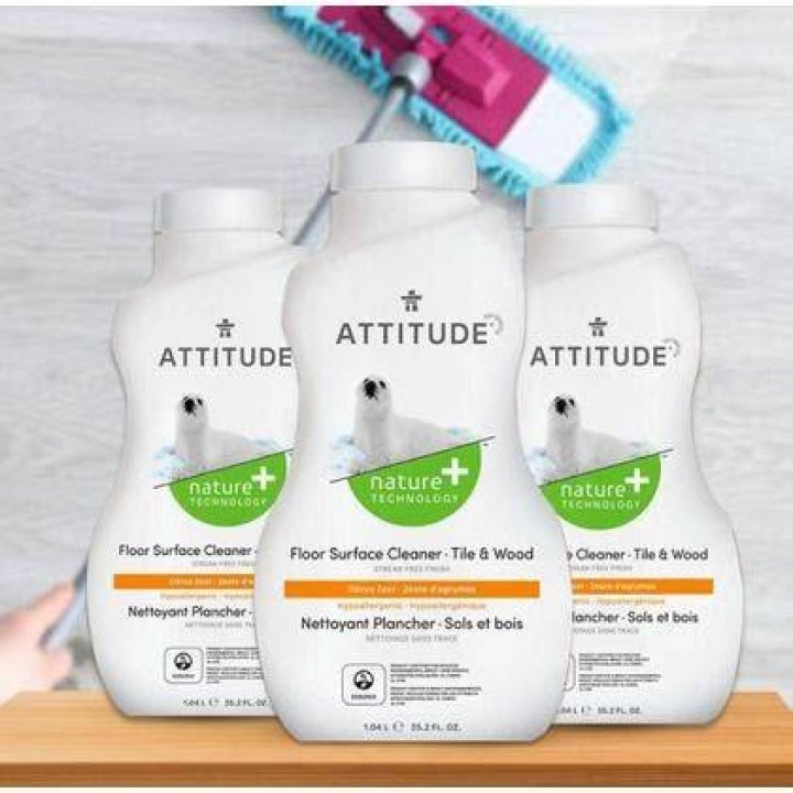 Attitude Nature Plus Hypoallergenic Floor Surface Cleaner Tile And Wood Ecomm Via Amazon