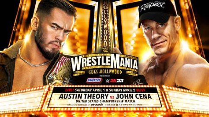 Austin Theory and John Cena