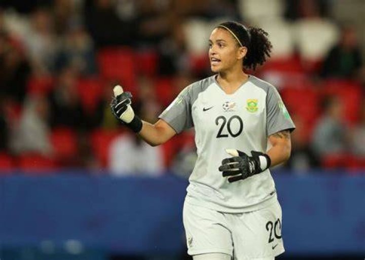 Banyana Banyana goalkeeprr Kaylin Swart