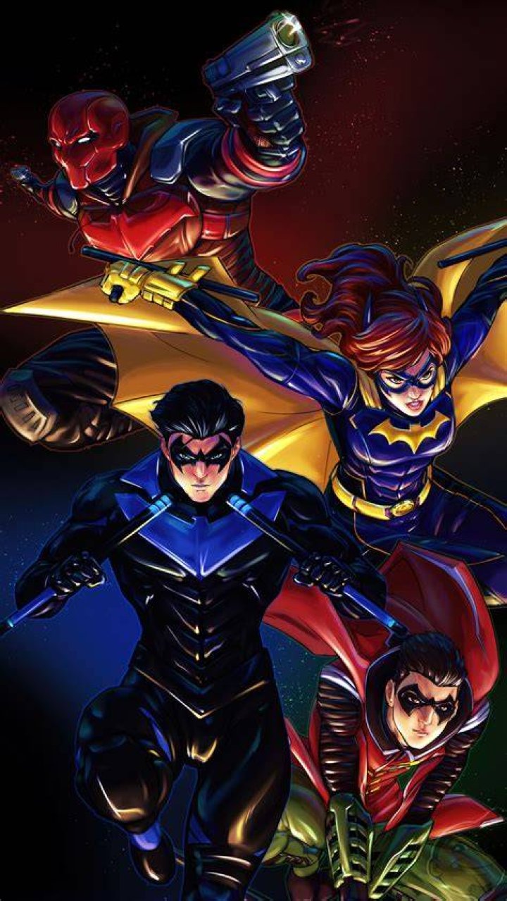 Batgirl Nightwing Red Hood