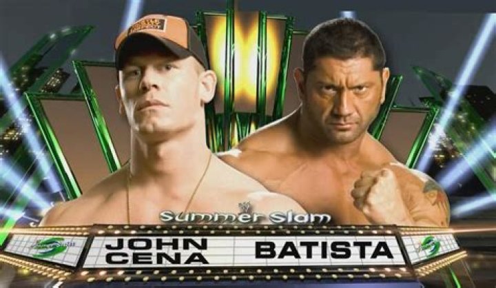 Batista v Cena SummerSlam 2008