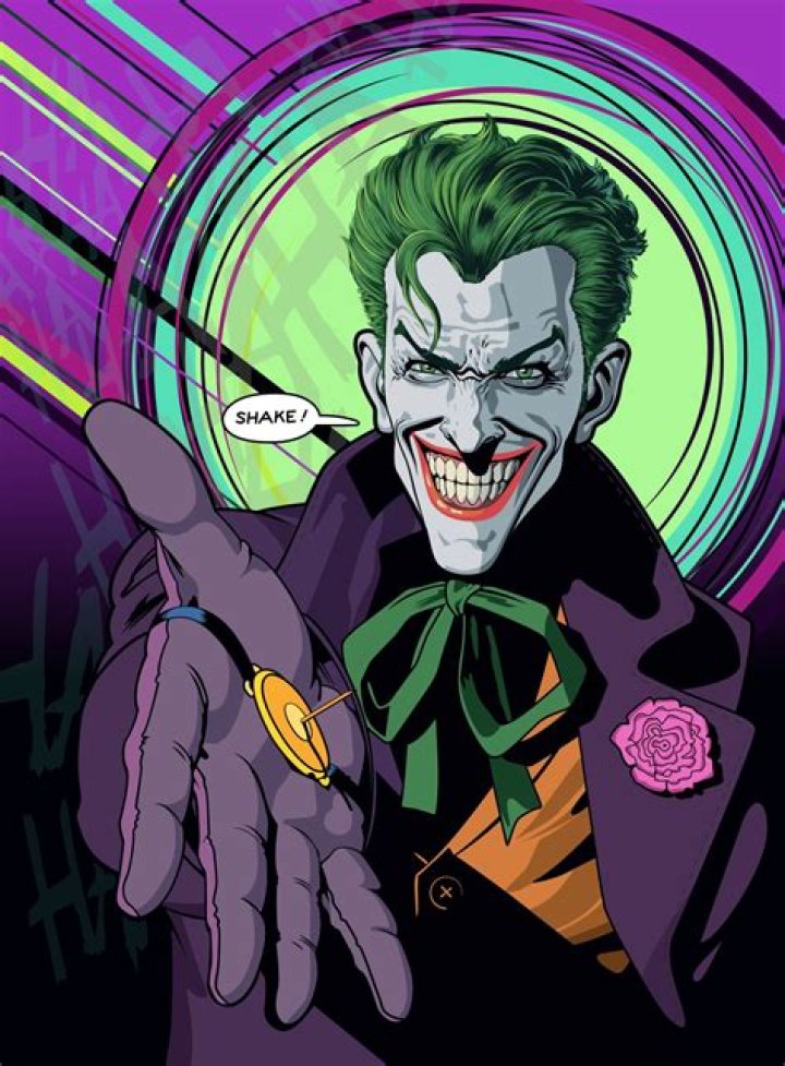 Batman 89 Comic Characters Joker or Jack Napier played by Jack Nicholson