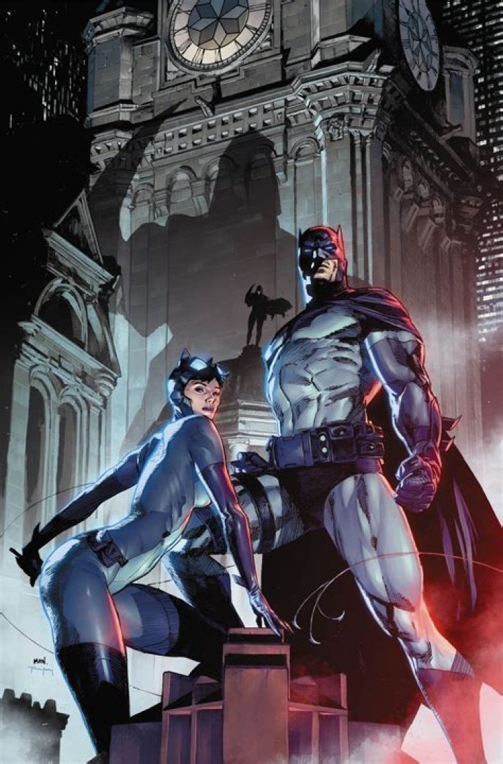 Batman and Catwoman Clay Mann