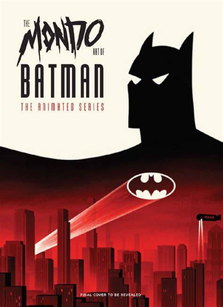 Batman Animated Series Book Art
