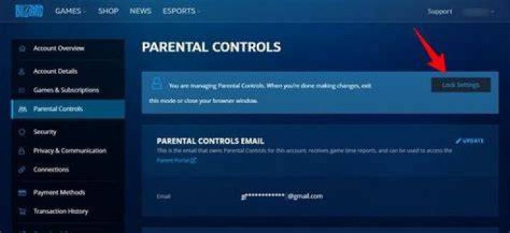 Battle.net parental controls to disable in-game purchases by default