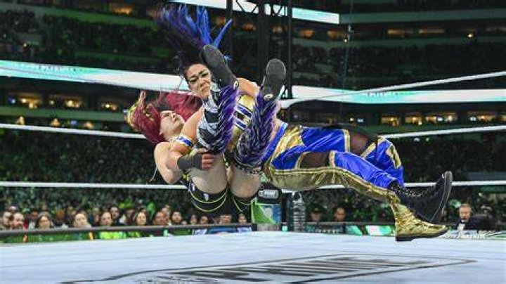 Bayley and IYO Sky 