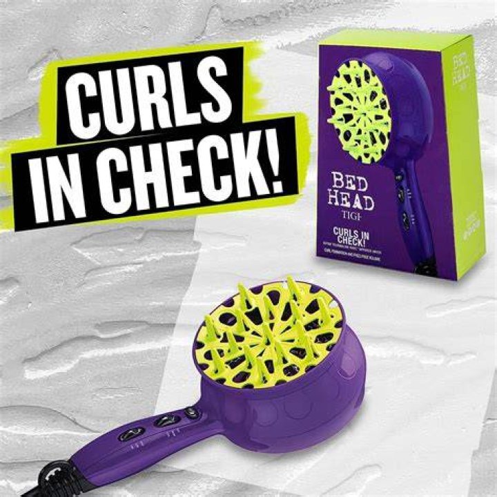 Bed Head Curls in Check 1875 Watt Diffuser Hair Dryer