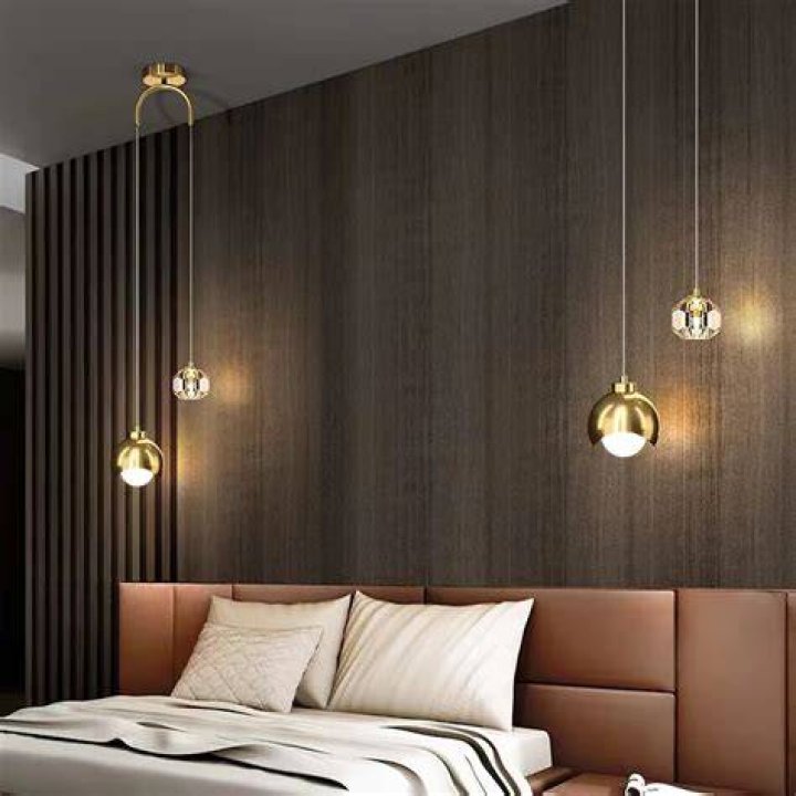 bedroom pendant lighting