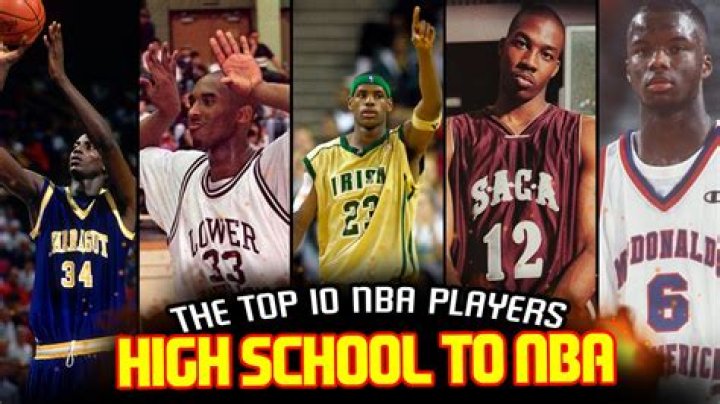 Best NBA Players Drafted Out Of High School