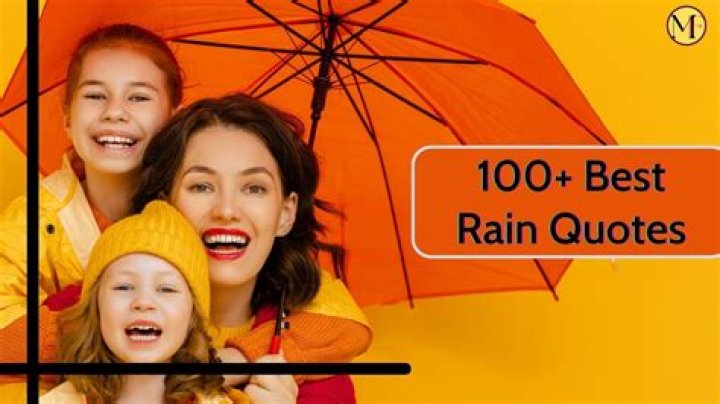 Best Quotes on Rain (100+ Rain Status) [Updated] Rainy Weather Quotes
