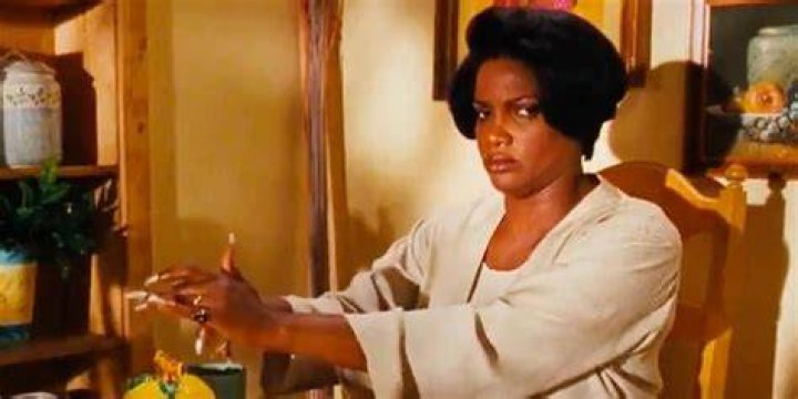 Betty Jones looking sideways in Friday 