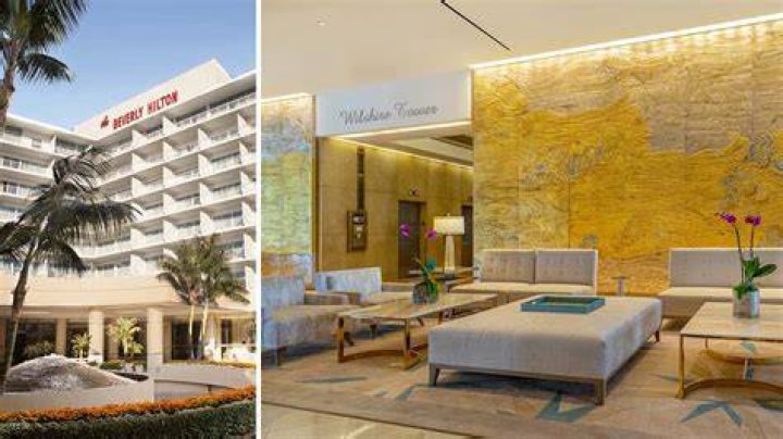 Beverly Hilton Hotel Revamps Lobby With New Design – The Hollywood Reporter