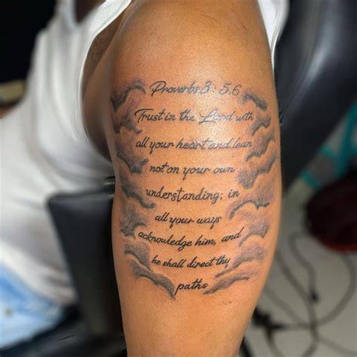 Bible verse tattoo