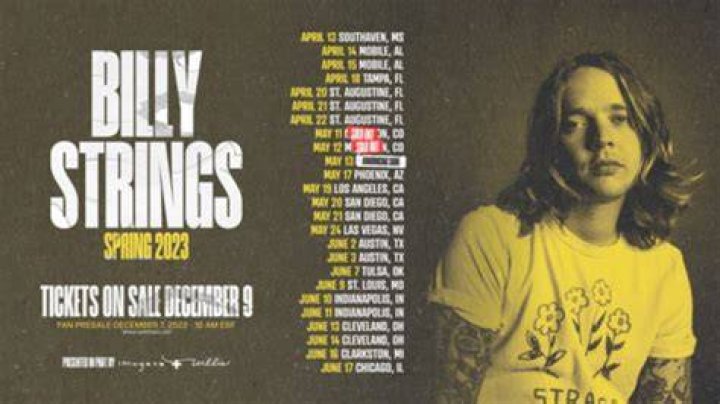 Billy Strings Announces Halloween 2023 Tour Dates And Venues