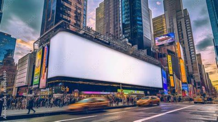 Black Coffee pictured on a Times Square billboard in New York City