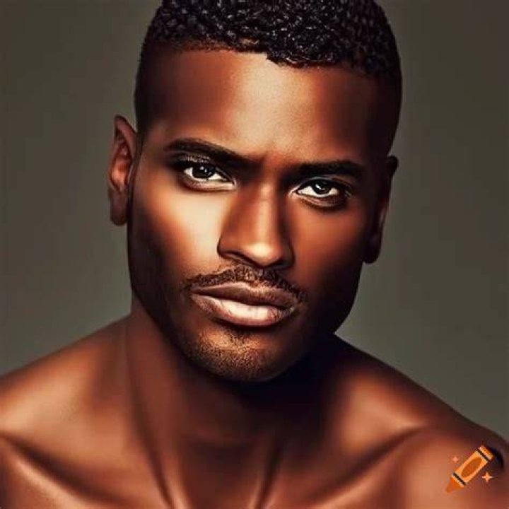 Black hansome men