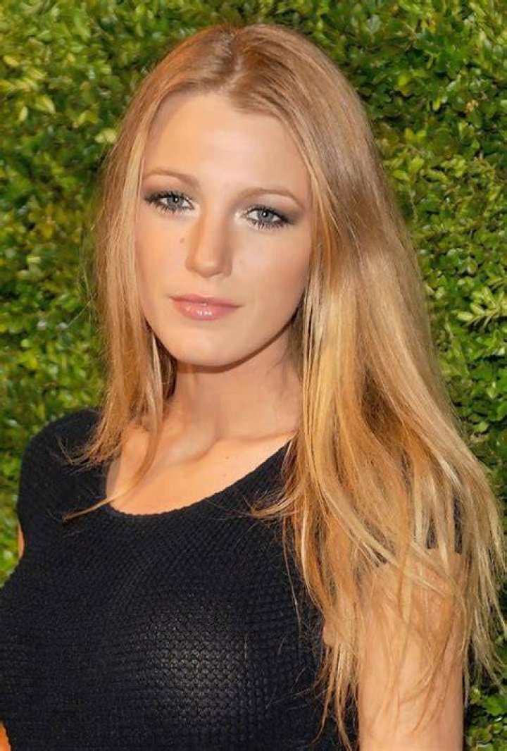 Blake Lively Straight Hair