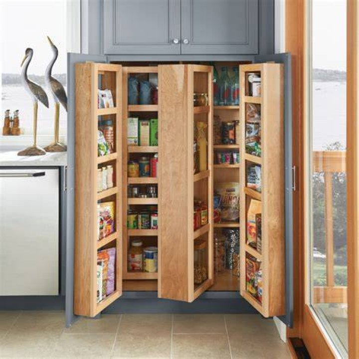 Blind-Corner Glide-Out and Swing-Out Shelves