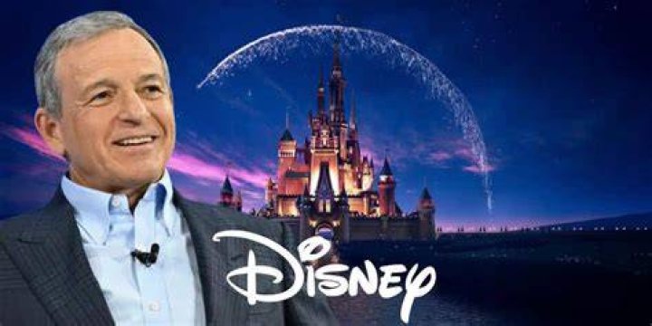 Bob Iger and Disney Logo