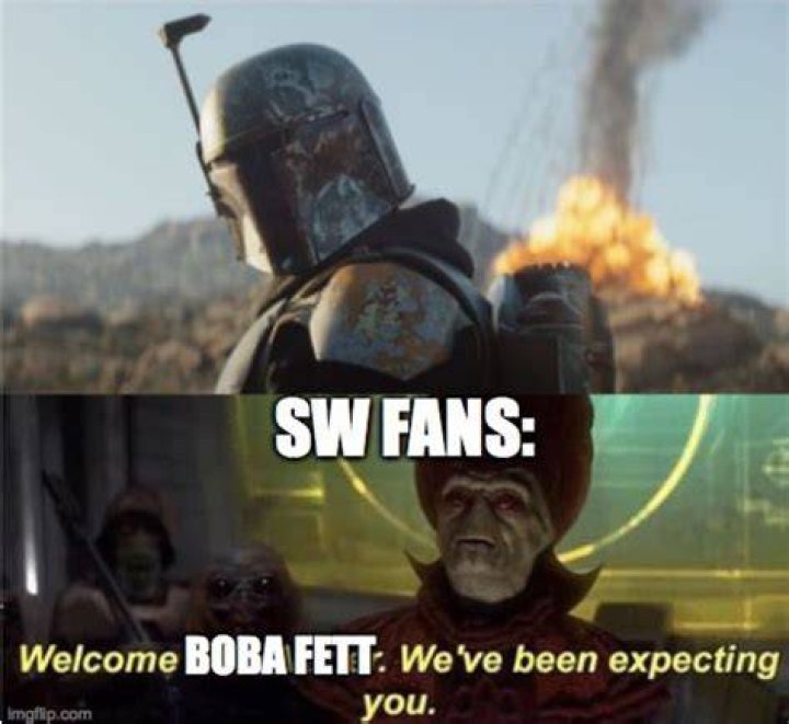 Boba blows up ship