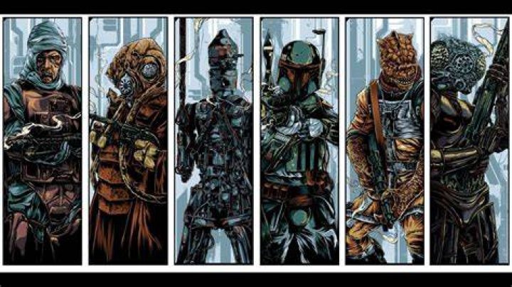 Boba, Dengar, Bossk and IG unit