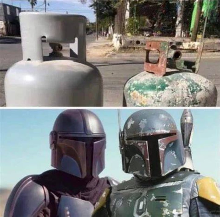 Boba Fett propane tanks