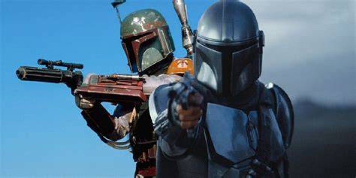 Boba, Mando and looking back guy