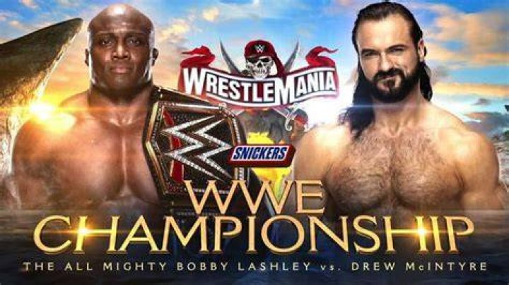 Bobby Lashley Vs. Drew McIntyre Hell In A Cell 2021