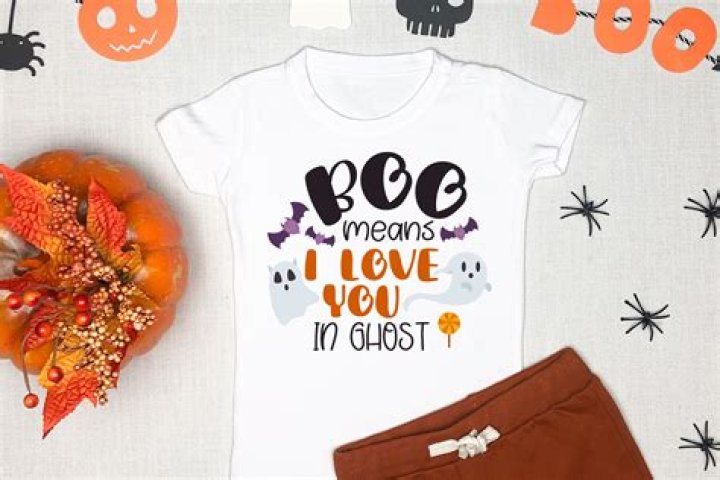 Boo Means I Love You In Ghost Halloween Svg Cut File So Fontsy