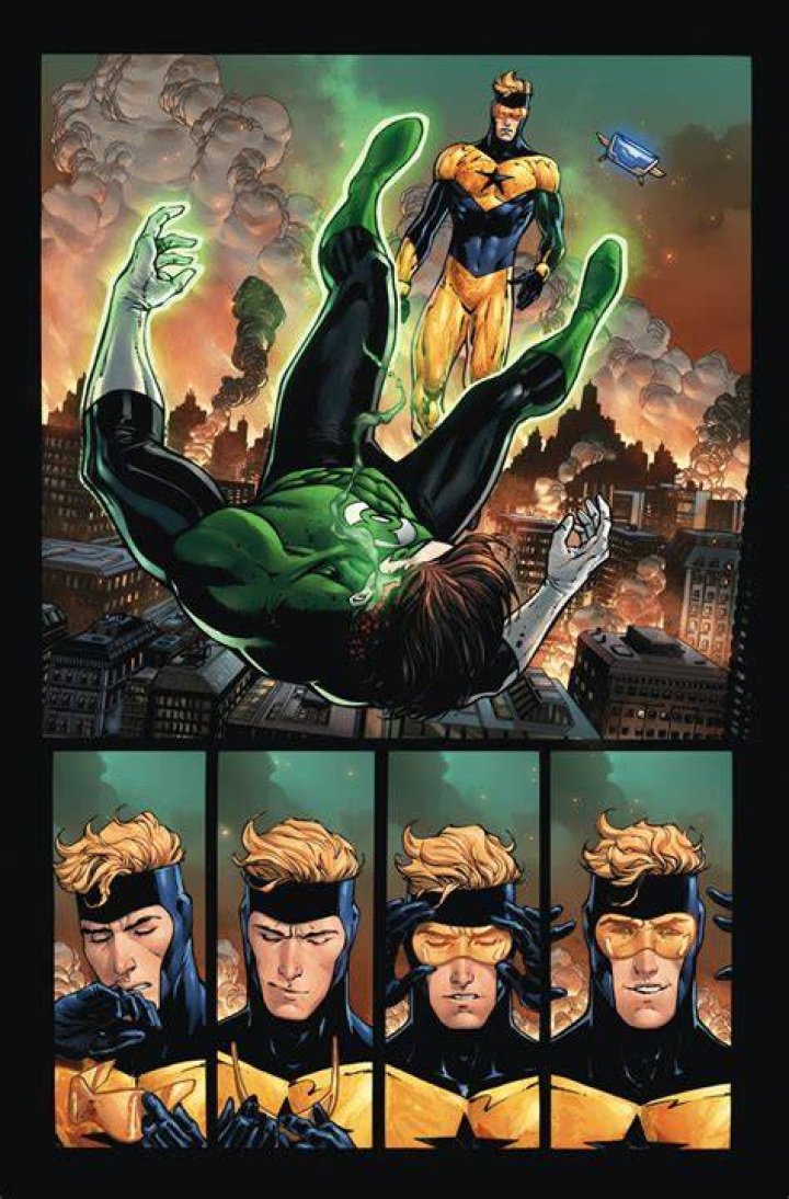 Booster Gold and Batman