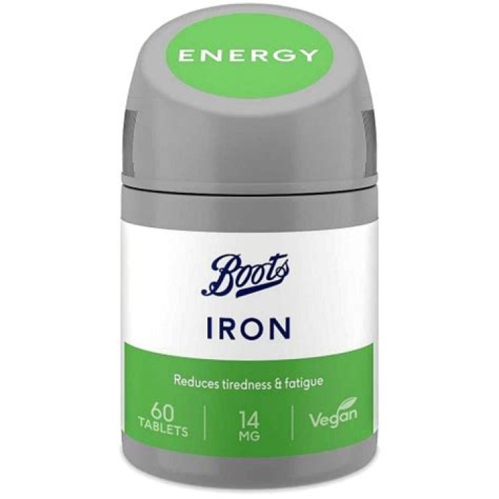 Boots Iron 14mg 180 Tablets Boots Iron 14mg 180 Tablets