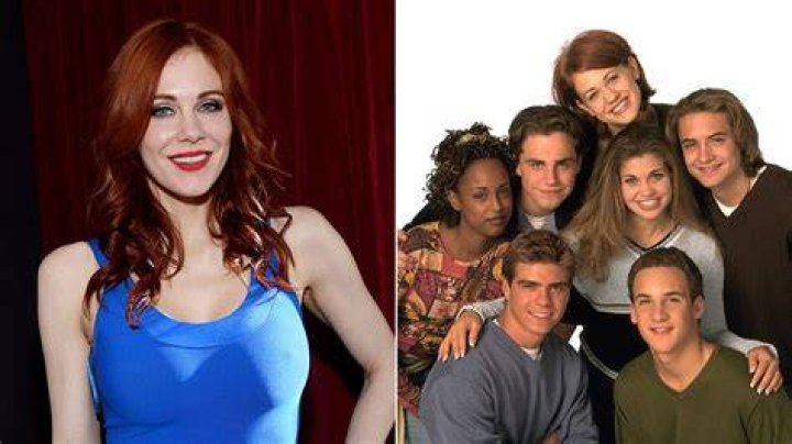 Boy Meets World stars Maitland Ward, Danielle Fishel and Trina McGee. 