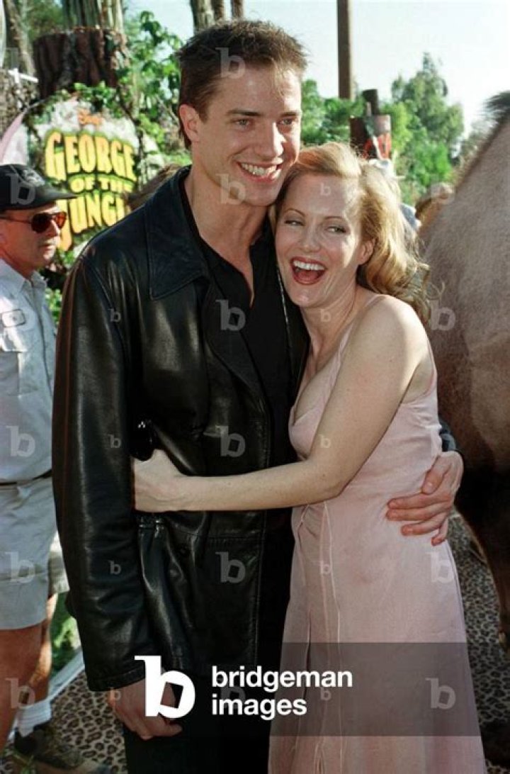 Brendan Fraser And Leslie Mann as George and Ursula In George of the Jungle | Image: Pinterest