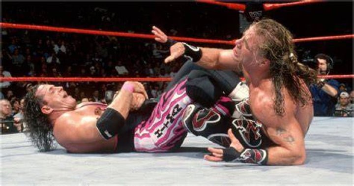 Bret Hart v Shawn Michaels WrestleMania 12 Cropped