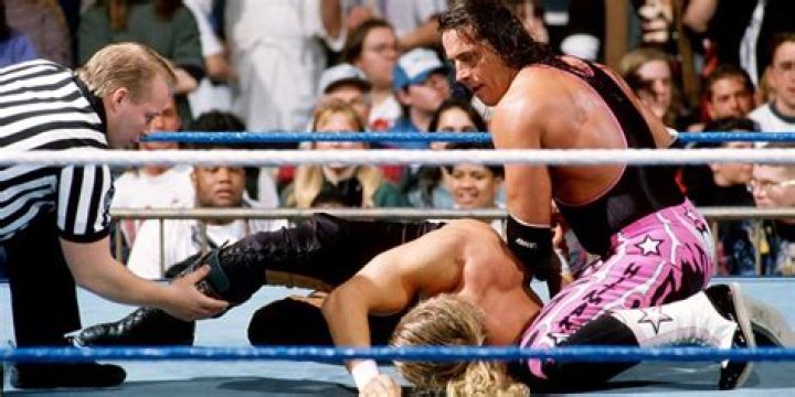 Bret Hart v Triple H Raw October 6, 1997 Cropped