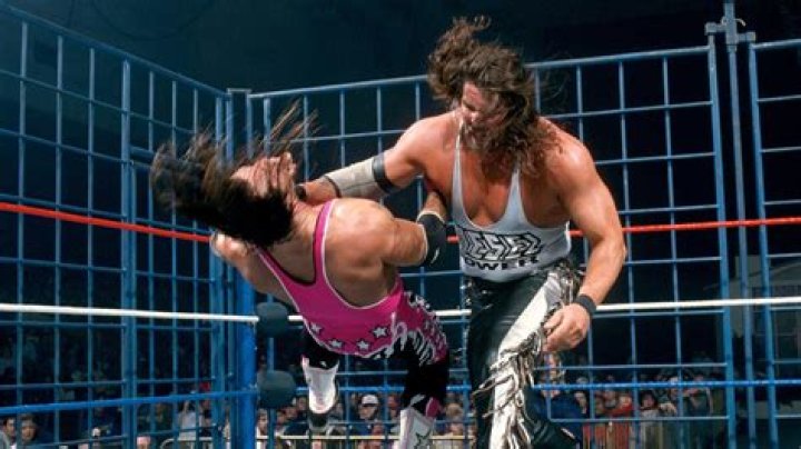 Bret Hart Vs Diesel Steel Cage 