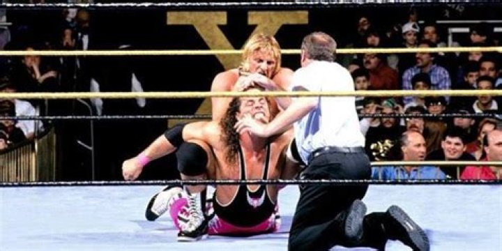 Bret Hart vs Owen Hart at WM 10