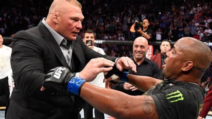 Brock Lesnar & Daniel Cormier UFC Altercation Was Planned
