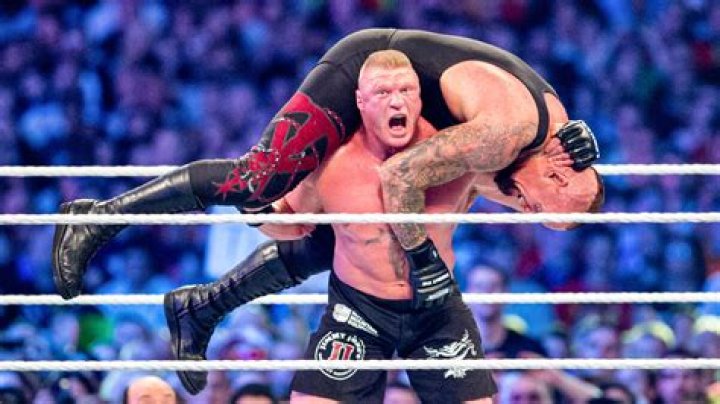 Brock Lesnar v The Undertaker No Mercy 2002 Cropped