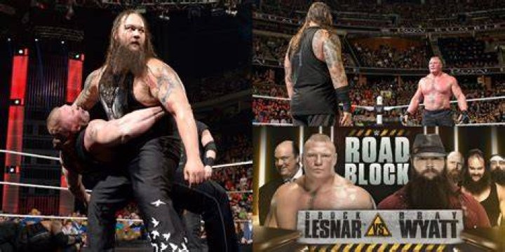Brock Lesnar vs Bray Wyatt