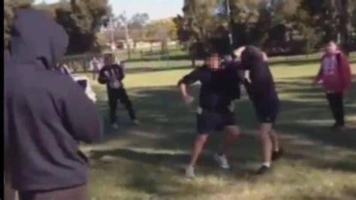 Brutal fight between college students filmed, put on social media