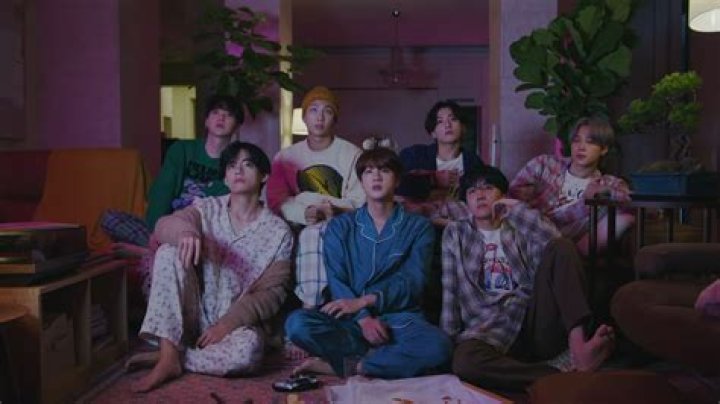 BTS in Life Goes On music video