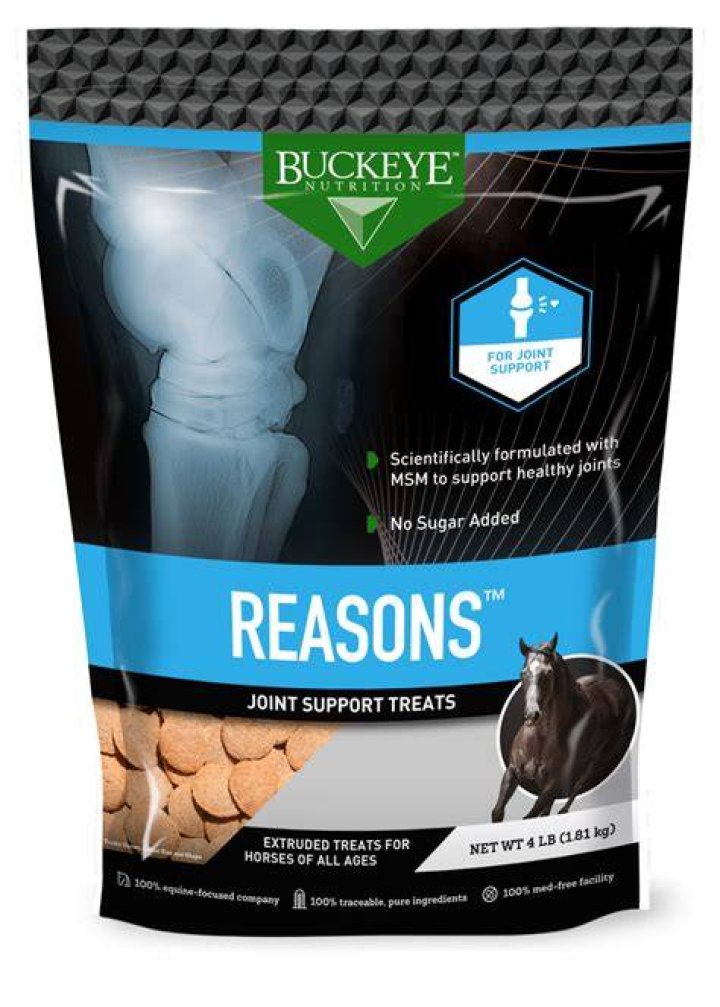Buckeye Nutrition Reasons Joint Support Horse Treats