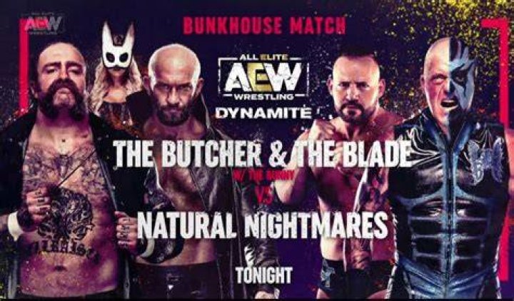 Bunkhouse Match: The Natural Nightmares vs. The Butcher & The Blade (AEW Dynamite, 11/11/2020)